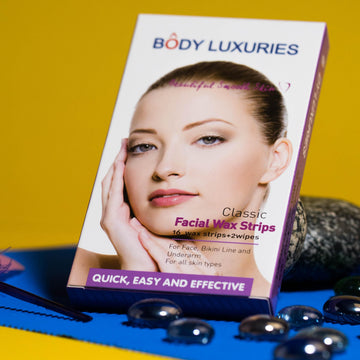 Body Luxuries Facial Wax Strips – Classic