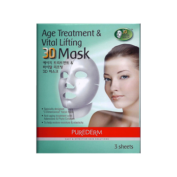 Purederm Age Treatment & Vital Lifting 3D Mask 3 Sheets-  ADS297
