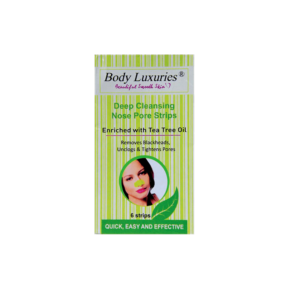 Body Luxuries Nose Strips – Tea Tree Oil 6 Strips - binbakar official