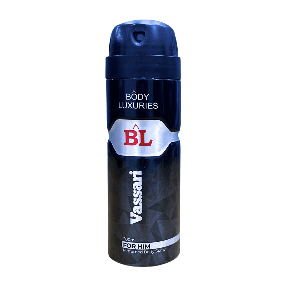 Body Luxuries Perfumed Body Spray – Vassari for Men 200ml - binbakar official