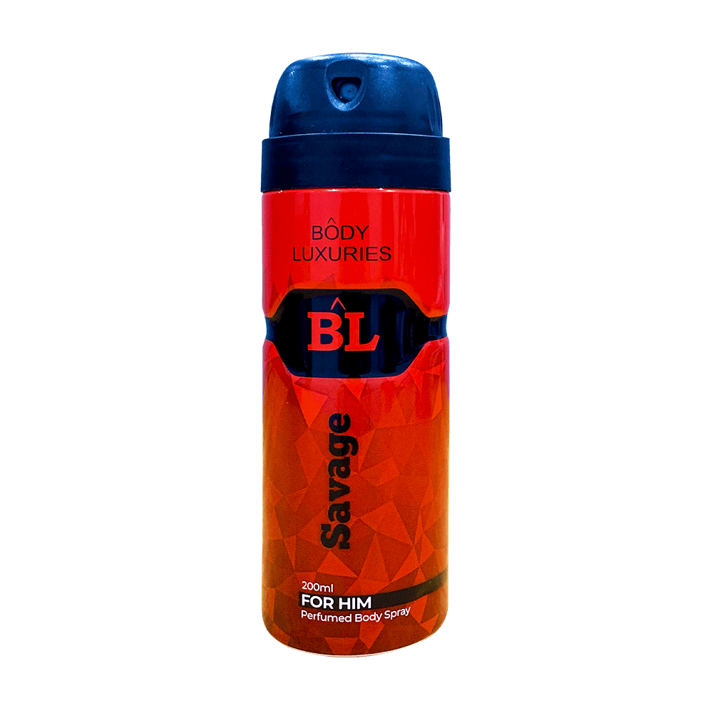 Body Luxuries Perfumed Body Spray – Savage for Men 200ml - binbakar official
