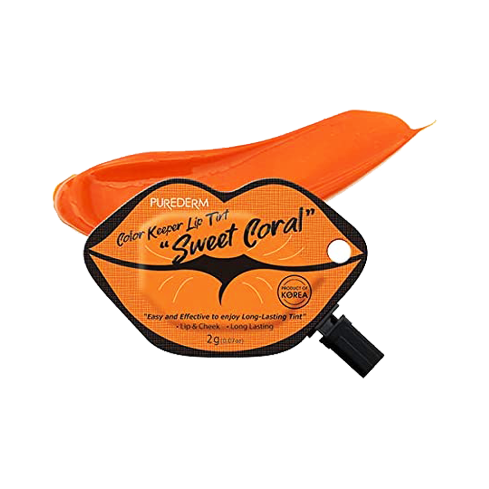 Purederm  Lip Tint (Sweet Coral)- ADS572
