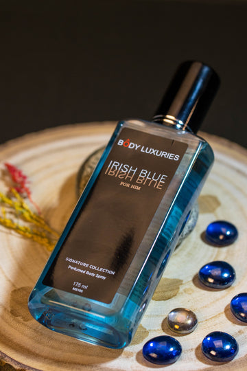 Body Luxuries Irish Blue Perfumed Men Body Spray 200ml