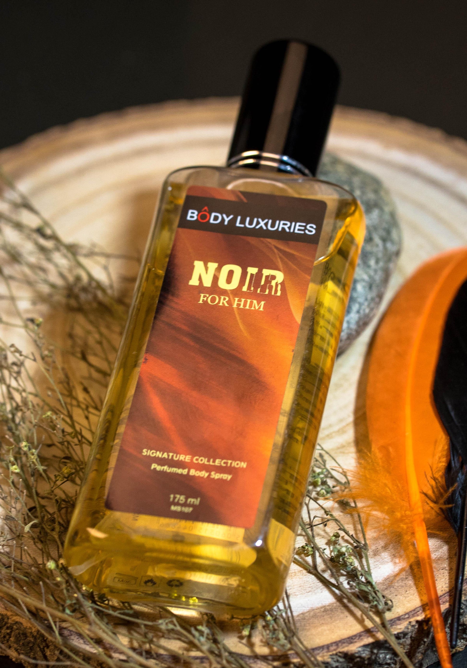 Body Luxuries Men Perfumed Body Spray – Noir 200ml - binbakar official