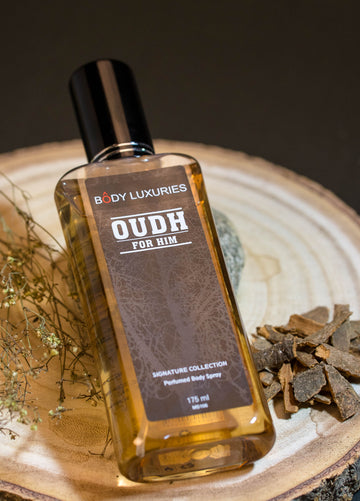 Body Luxuries Men Perfumed Body Spray – Oudh 200ml