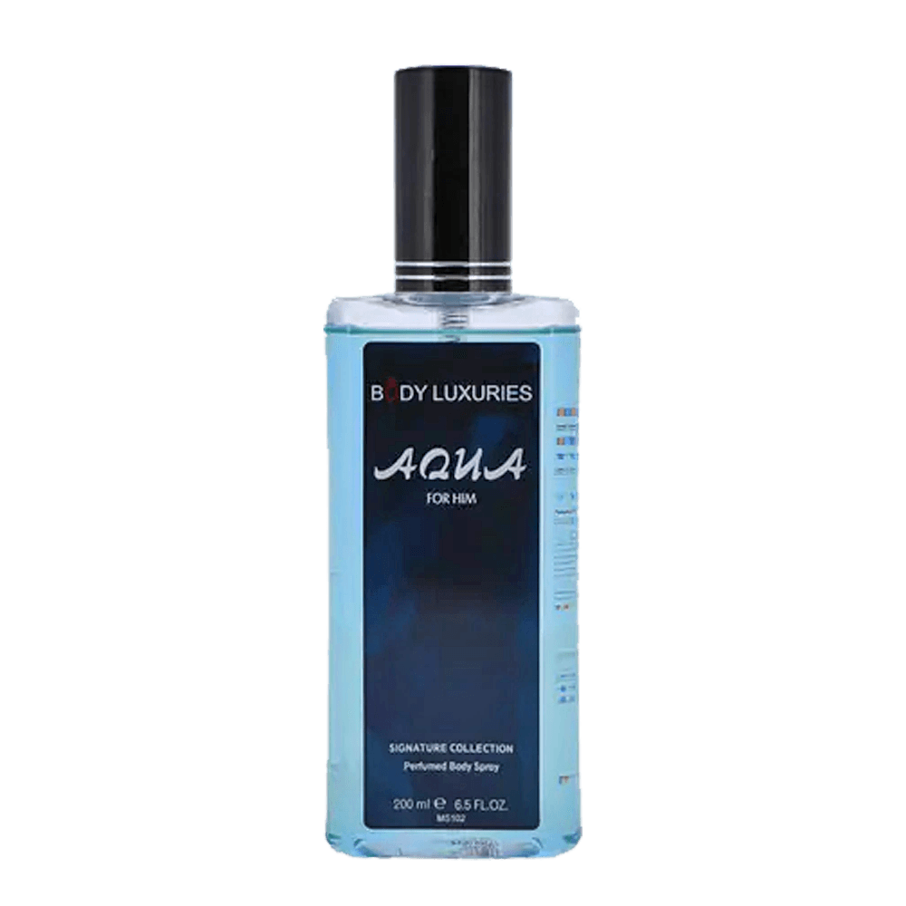 Body Luxuries Men Perfumed Body Spray – Aqua 200ml - binbakar official