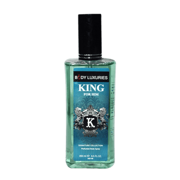 Body Luxuries Men Perfumed Body Spray – King 200ml