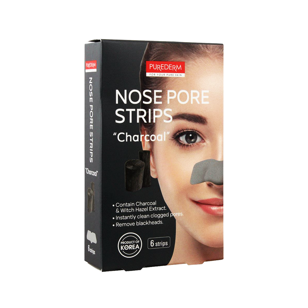 Purederm Nose Strips Charcoal 6 Strips- ADS263