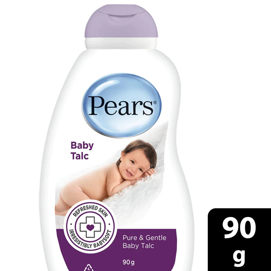 Pears Pure and Gentle Baby Talc, 90g